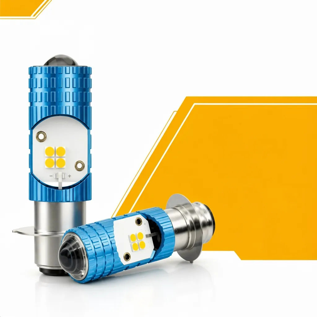 Lâmpada Farol Led M5 Alto E Baixo Moto Honda Pop 100 Biz 125