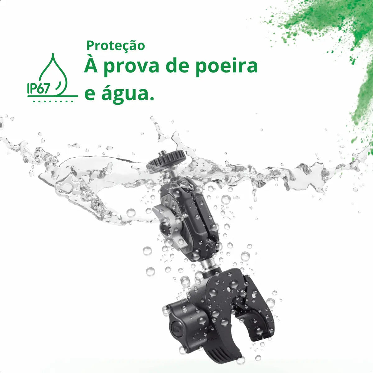 Suporte De Câmera Esportiva Para Moto Antifurto Aurora