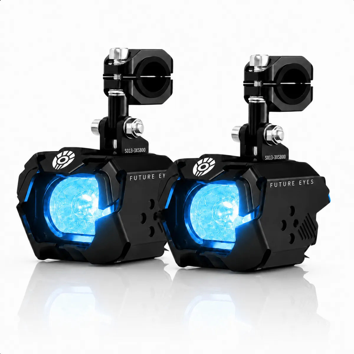 Par Farol De Milha Moto Lâmpada Led Auxiliar Neblina 120w
