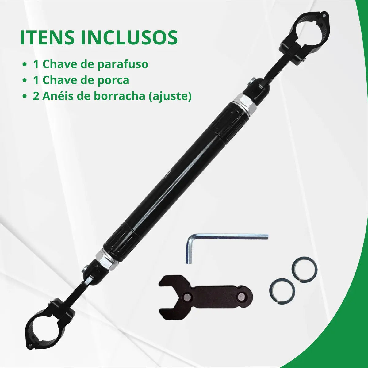 Barra Estabilizadora Guidão De Moto Haste Universal Aurora