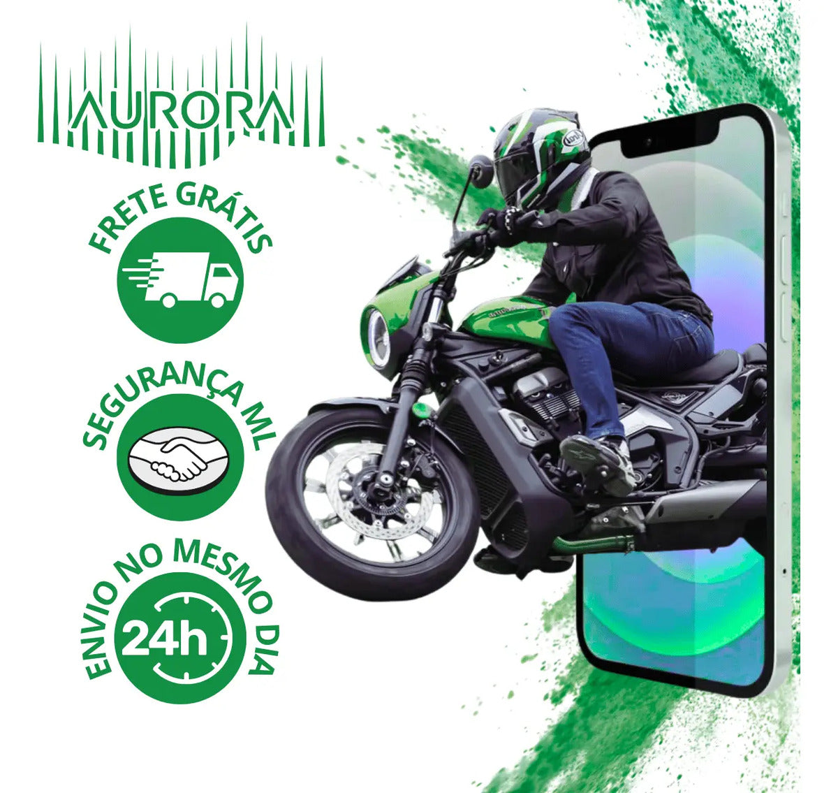 Suporte De Celular Para Moto Motocicleta Com Carregador Usb