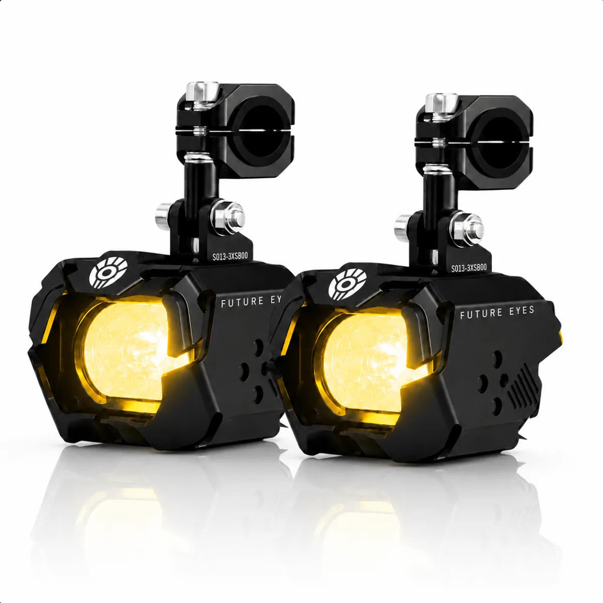 Par Farol Milha Moto Led Auxiliar Neblina Future Eyes Aurora