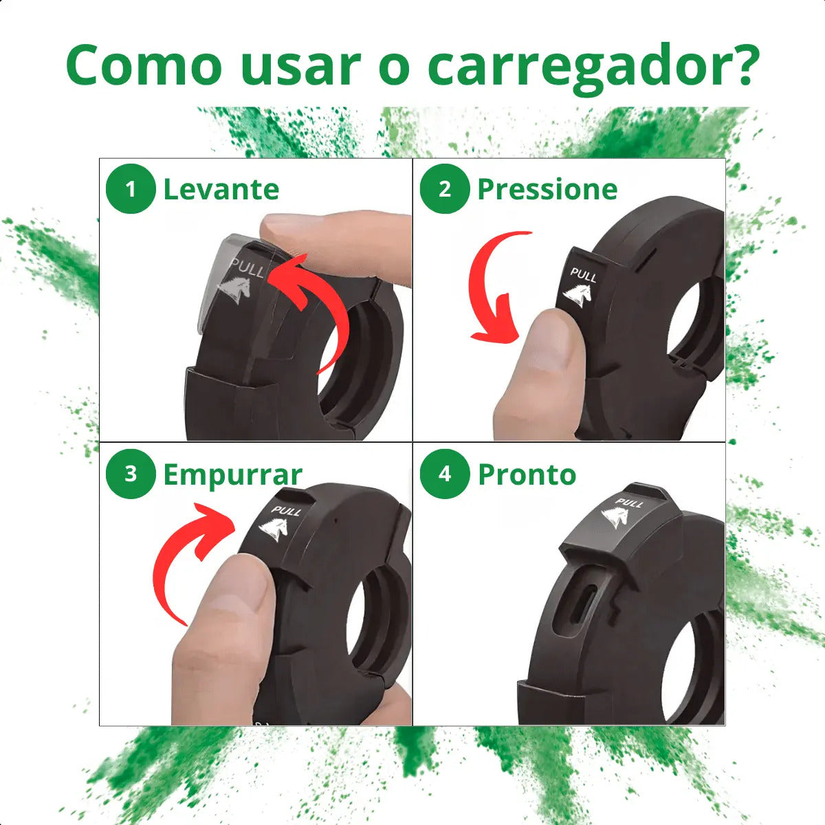 Carregador Celular Moto Usb Tipo C 12v Prova D'água Aurora