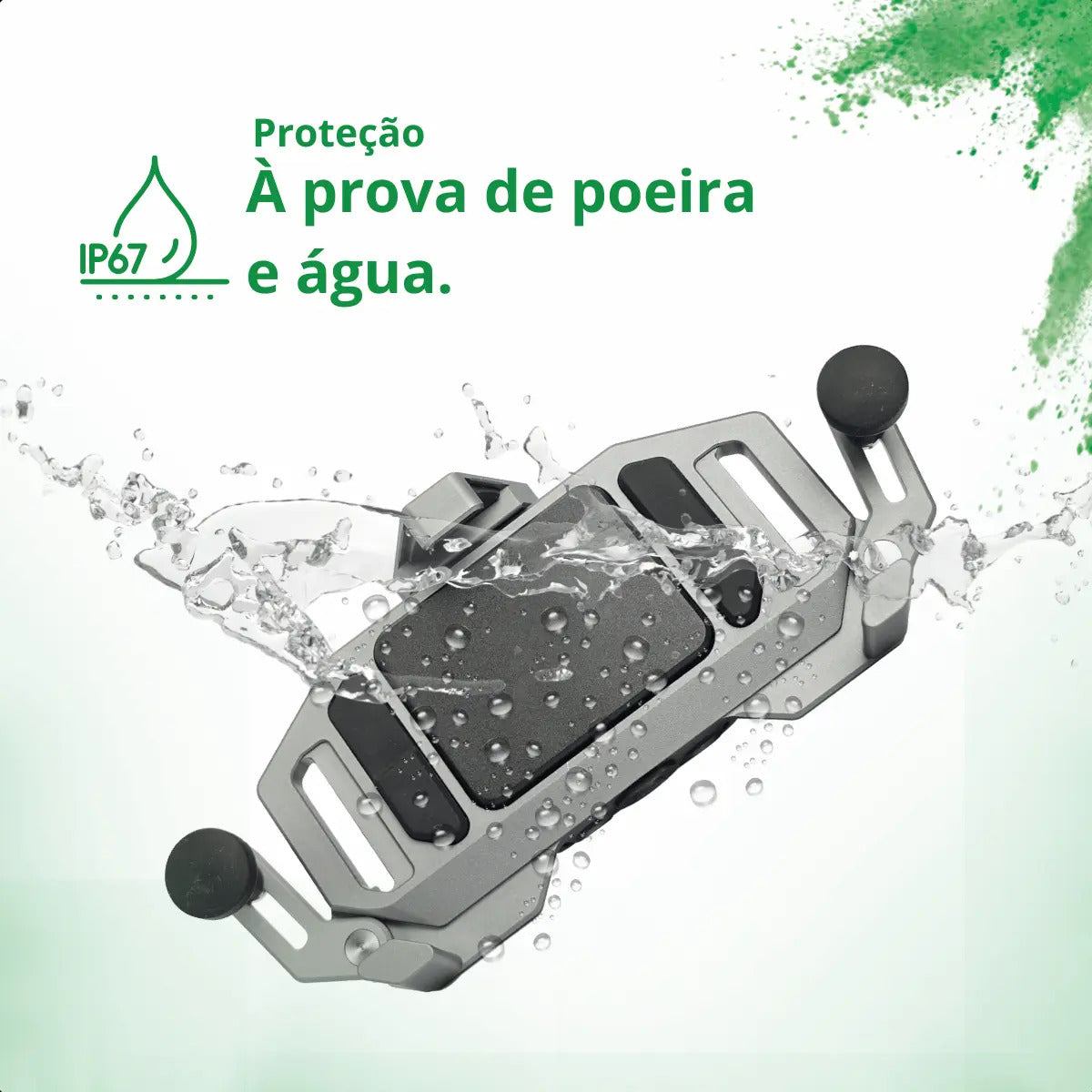Suporte Celular Para Moto Antifurto Prova D'água Universal